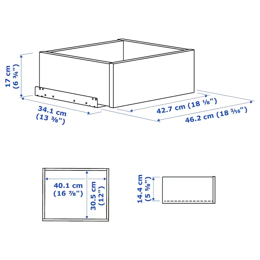 ikea-komplement-szuflada-front-ramiak-bialy-50x35-cm-stan-nowy