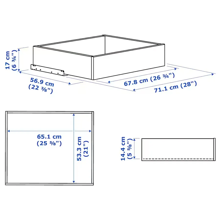 ikea-komplement-szuflada-front-ramiak-bialy-75x58-cm-stan-nowy