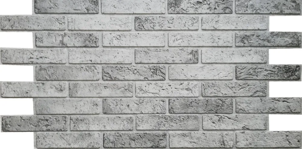 panele-scienne-pcv-3d-szara-cegla-grey-brick-stan-nowy