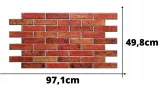panele-scienne-dekoracyjne-3d-pcv-cegla-fire-brick-stan-nowy
