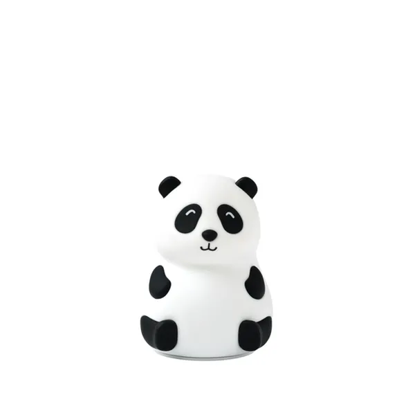panda-lampka-silikonowa-biala