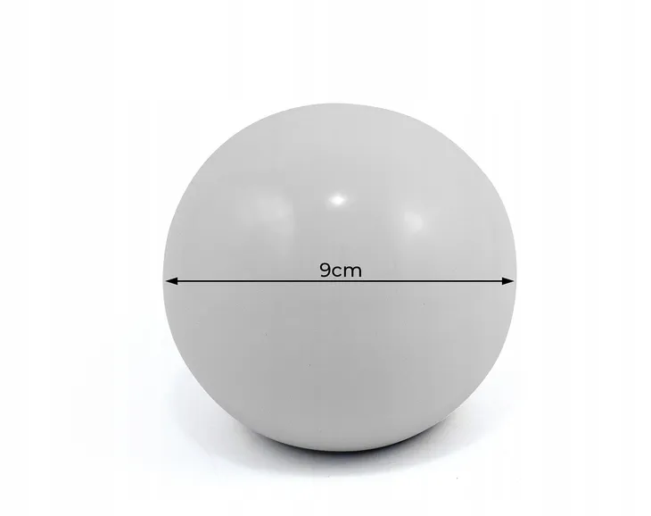 kula-dekoracyjna-ceramiczna-biala-ozdobna-9-cm-stan-nowy