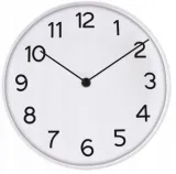 zegar-scienny-do-salonu-kuchni-bialy-25-cm