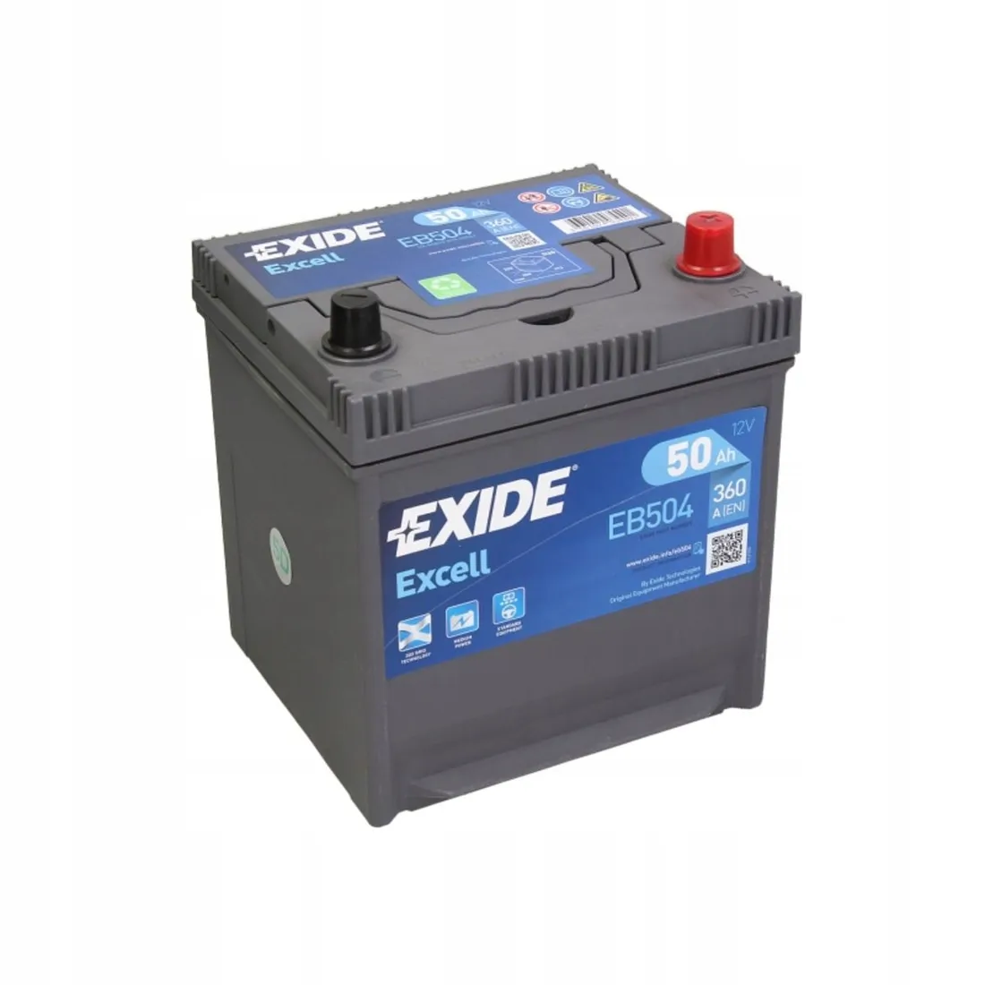 akumulator-exide-excell-50ah-360a-p-stan-nowy