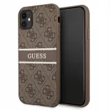 guess-case-etui-do-iphone-11-brazowe