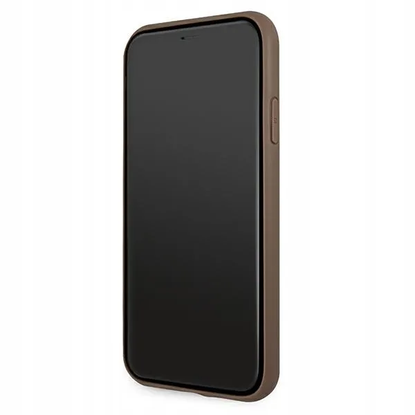 guess-case-etui-do-iphone-11-brazowe-kolor-brazowy