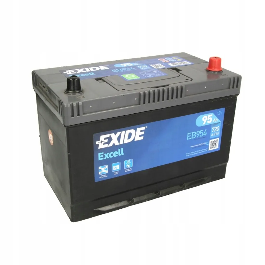 akumulator-exide-excell-95ah-720a-p-stan-nowy