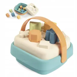 little-smoby-green-sorter-w-koszyku-bioplastik-12m