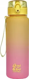 coolpack-brisk-bidon-drinkandgo-gradient-peach-600ml