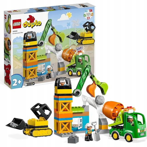 LEGO DUPLO BUDOWA ZESTAW KLOCKI 61 ELEMENTÓW 2+ - ERLI.pl