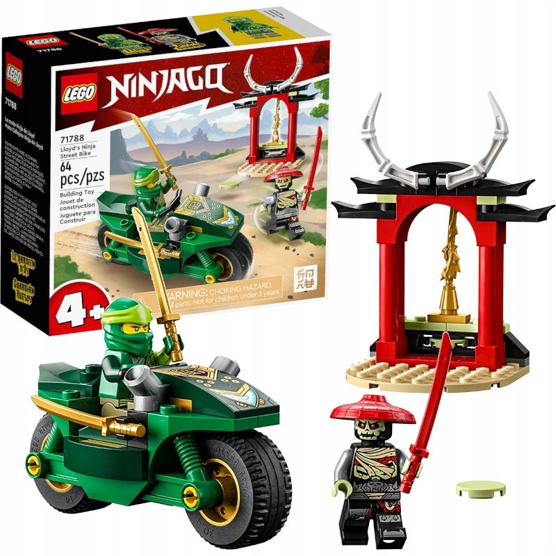 Lego Ninjago Motocykl Ninja Lloyda Zestaw Klocki - Erli.pl