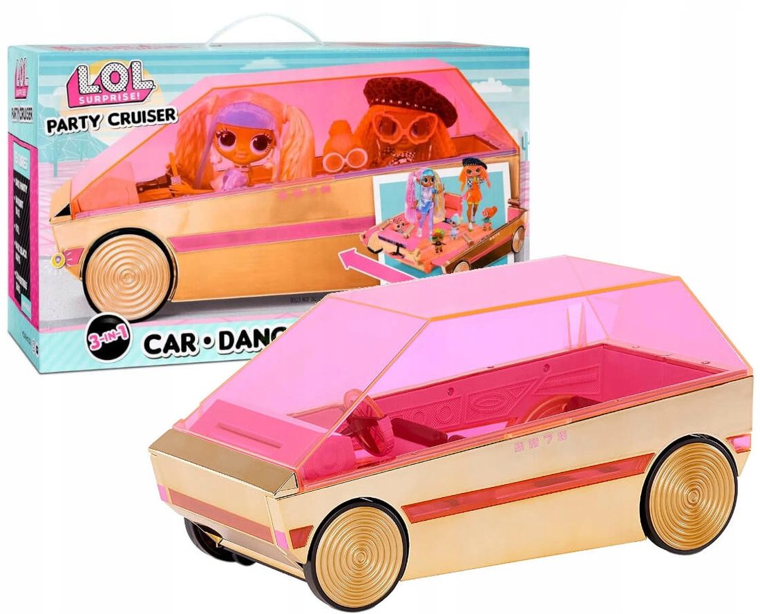 LOL SURPRISE OMG IMPREZOWE AUTO PARTY CRUISER 3W1 ERLI.pl