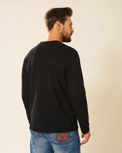 longsleeve-meski-czarny-camaro-stan-nowy