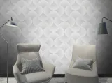 magiczne-kasetony-3d-panele-scienne-shells-szary-struktura-gladka