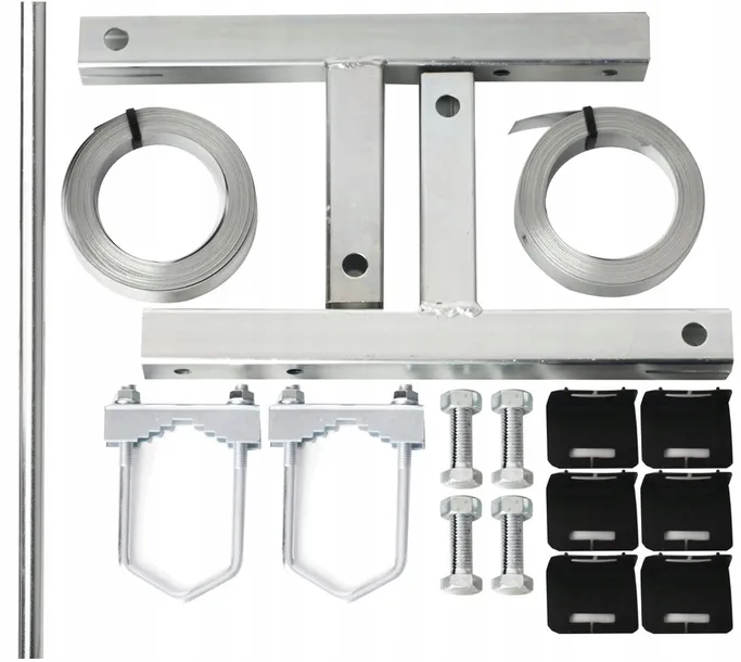OBEJMA KOMINOWA 7M+ MASZT ALUMINIOWY ANTENOWY 1,5M