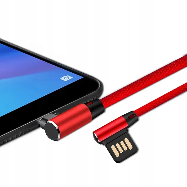 kabel-usb-iphone-lightning-katowy-do-telefonu-szybkie-ladowanie-czerwony-1m-stan-nowy-dlugosc-przewodu-1-m