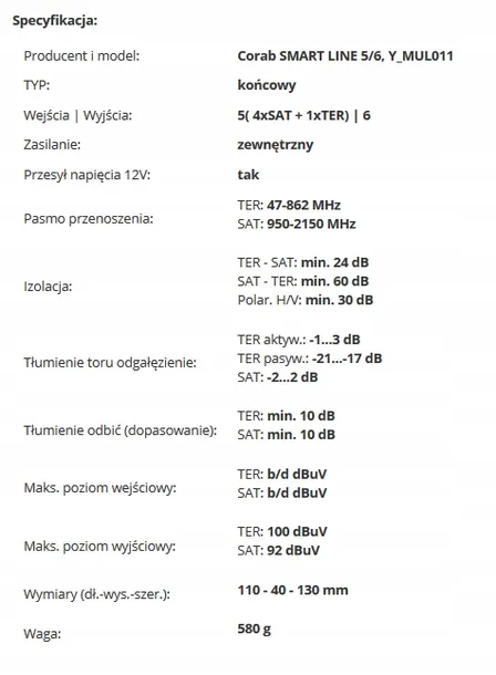 multiswitch-smart-line-5-6-corab-tv-sat-dvb-s2-stan-nowy-liczba-wyjsc-6