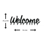 wieszak-scienny-welcome-czarny-stan-nowy