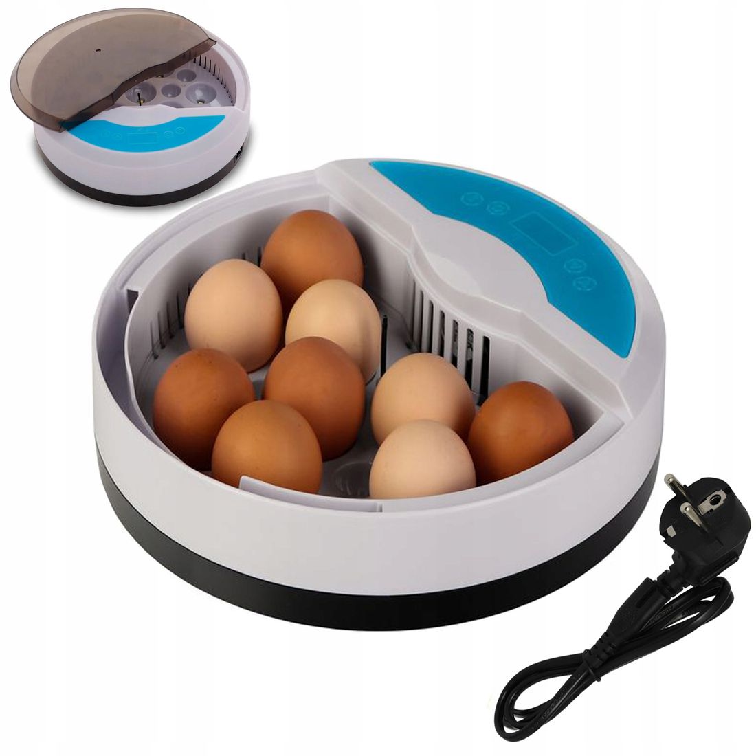 Mini inkubator 9 jaj wylęgarka klujnik SMART EGG ERLI.pl