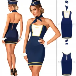 obsessive-kostium-stewardess-uniform-m-l-gratis
