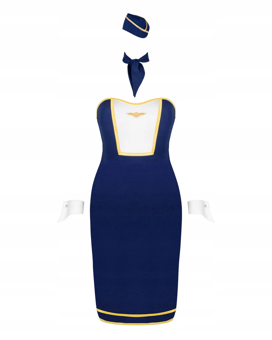 obsessive-kostium-stewardess-uniform-m-l-gratis
