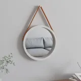lustro-scienne-na-pasku-biale-o35-cm-stan-nowy