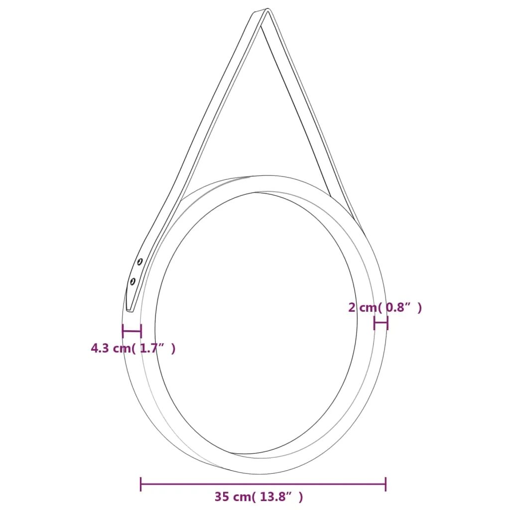 lustro-scienne-na-pasku-biale-o35-cm