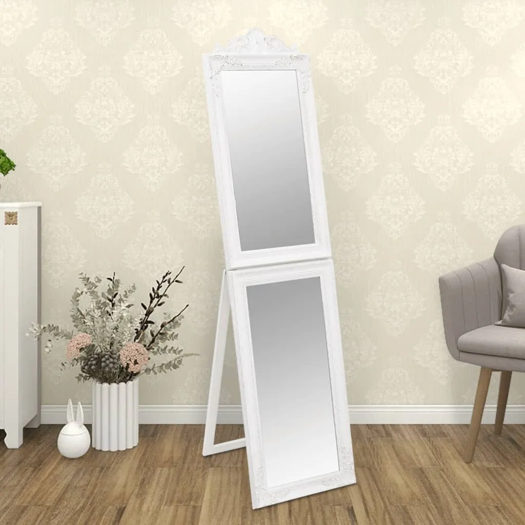 lustro-wolnostojace-biale-40x160-cm