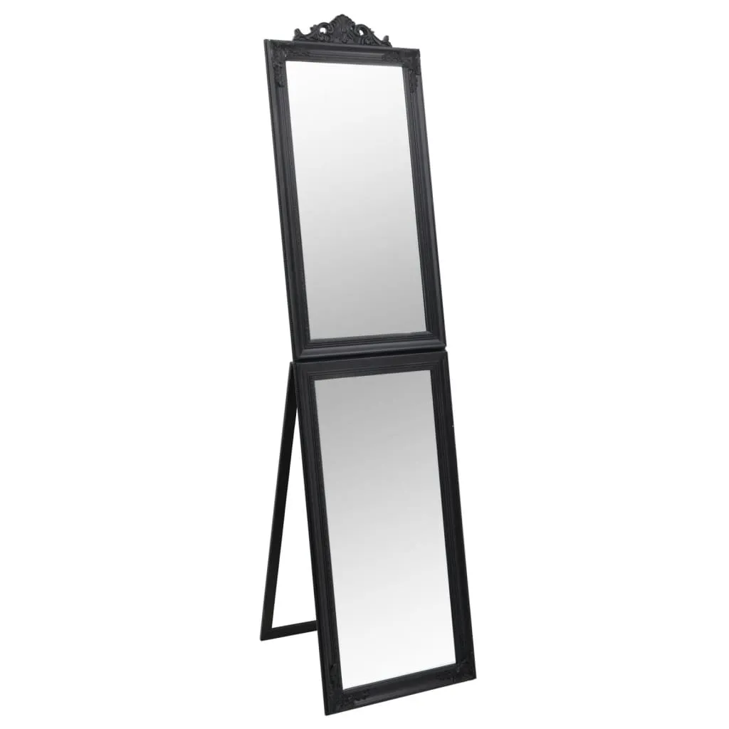 lustro-wolnostojace-czarne-40x160-cm
