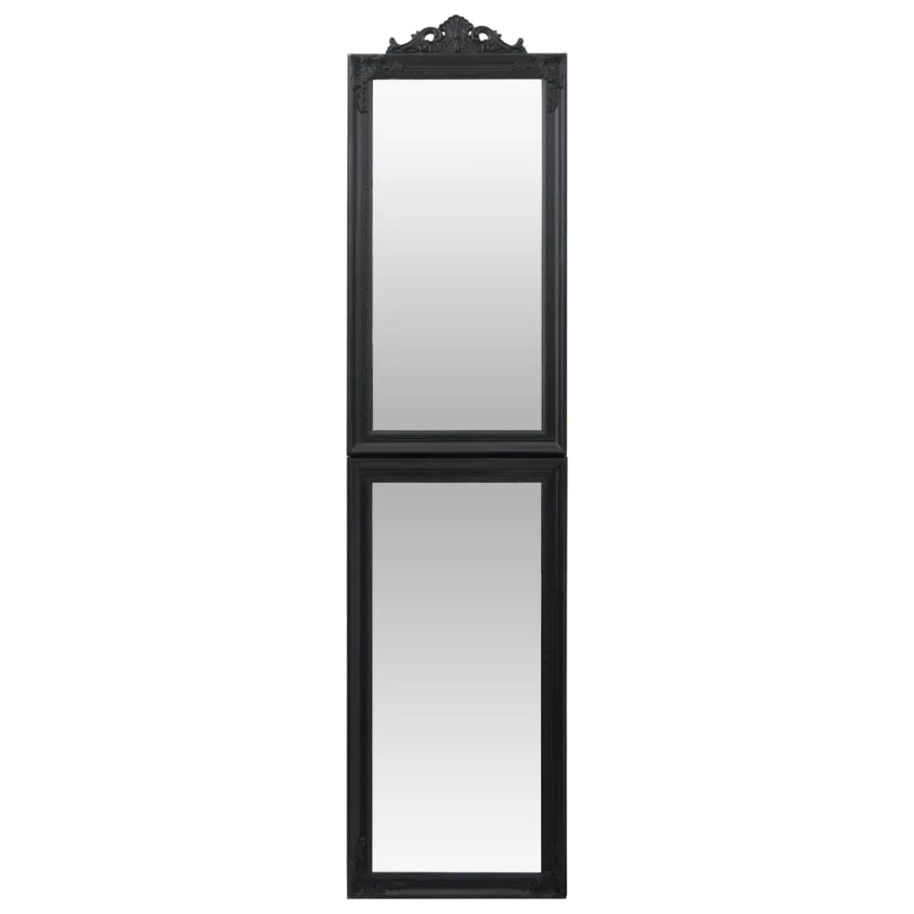 lustro-wolnostojace-czarne-40x160-cm-stan-nowy