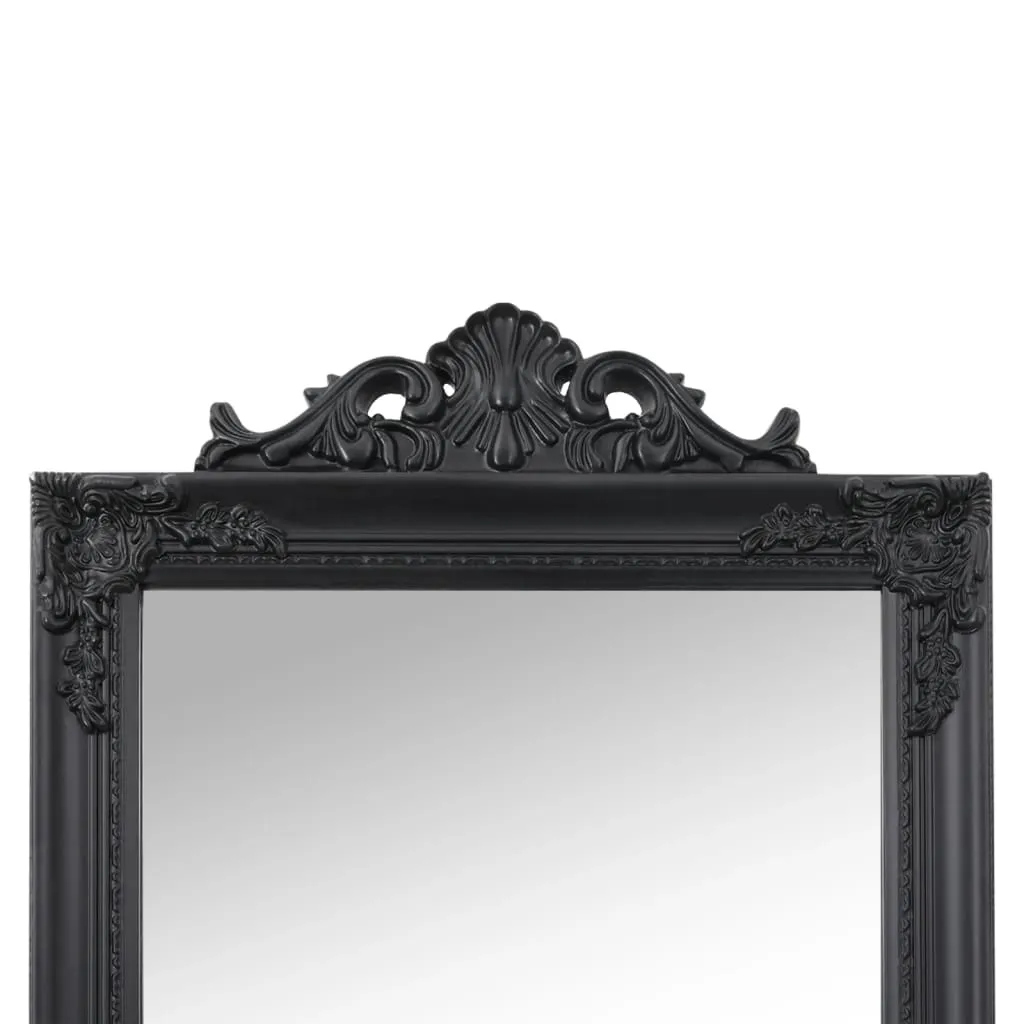 lustro-wolnostojace-czarne-40x160-cm-stan-nowy