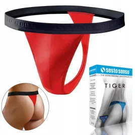 stringi-meskie-sesto-senso-tiger-czerwone-m