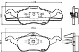 klocki-hamulcowe-ford-przod-focus-98-textar-stan-nowy