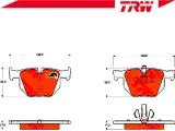 klocki-hamulcowe-bmw-tyl-e90-e91-trw-producent-czesci-trw