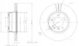 tarcze-ham-2szt-bmw-p-e60-e61-maxgear