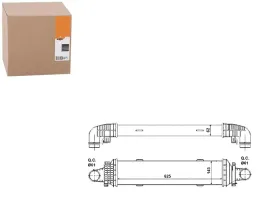 intercooler-mercedes-c-e-class-nrf