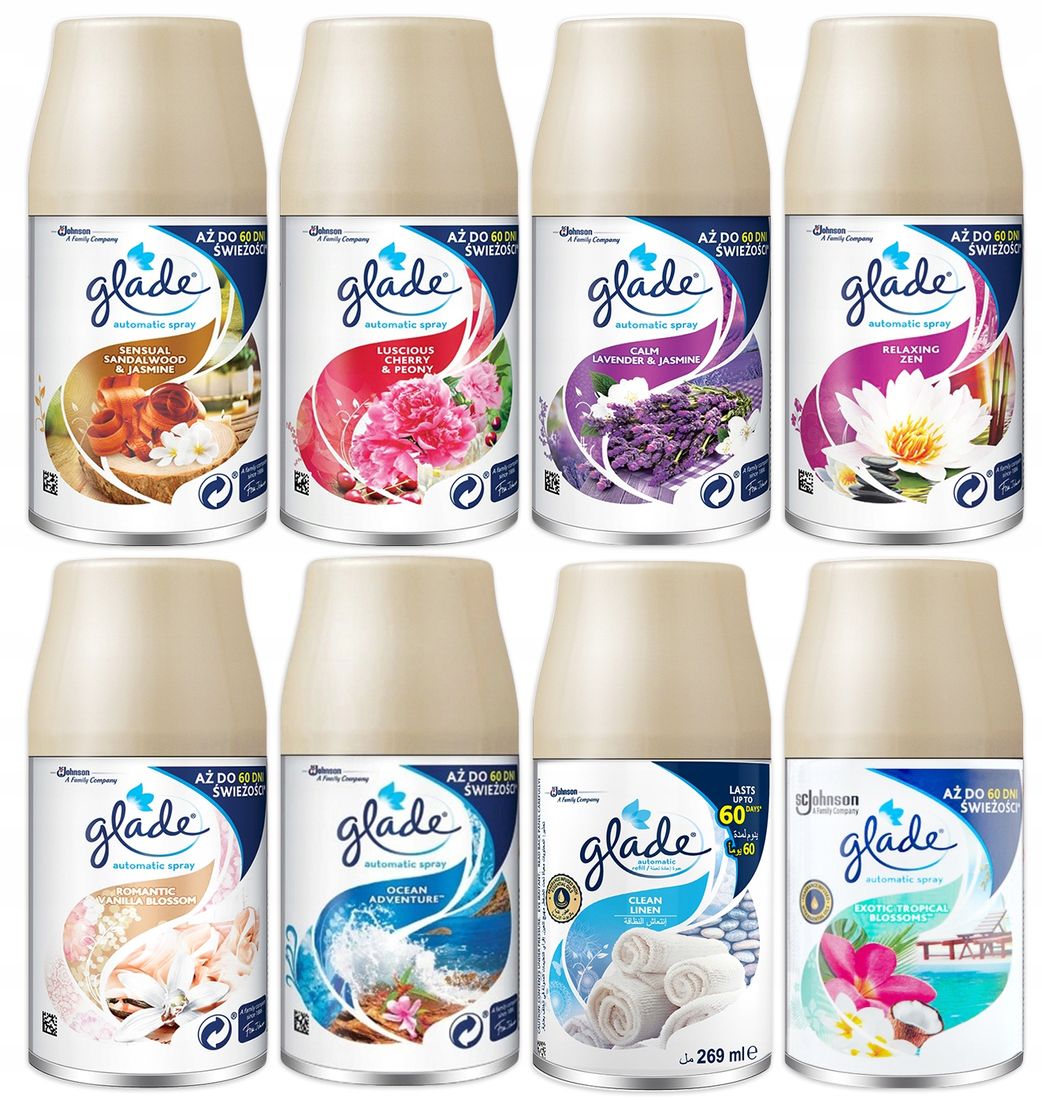 GLADE Odświeżacz automatyczny zestaw mix zapas ERLI.pl