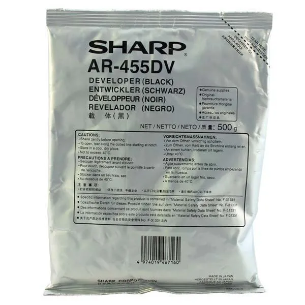sharp-oryginalny-developer-ar-455dv-black-100000s