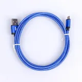 kabel-usb-micro-usb-1-5-m-niebieski-sznurek-stan-nowy