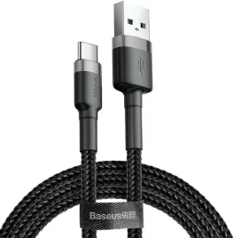 baseus-cable-usb-do-usb-c-cafule-3a-0-5m-szary
