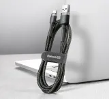baseus-cable-usb-do-usb-c-cafule-3a-0-5m-szary-stan-nowy
