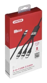 unitek-kabel-usb-3w1usbcmicrousb-lightning15m