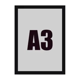 ramka-magnetic-a3-czarna