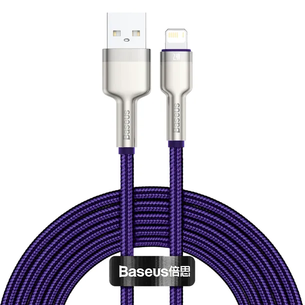 kabel-usb-do-lightning-baseus-cafule-2-4a-2m-fioletowy