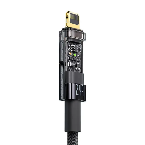 kabel-usb-do-lightning-baseus-explorer-2-4a-1m-czarny-stan-nowy