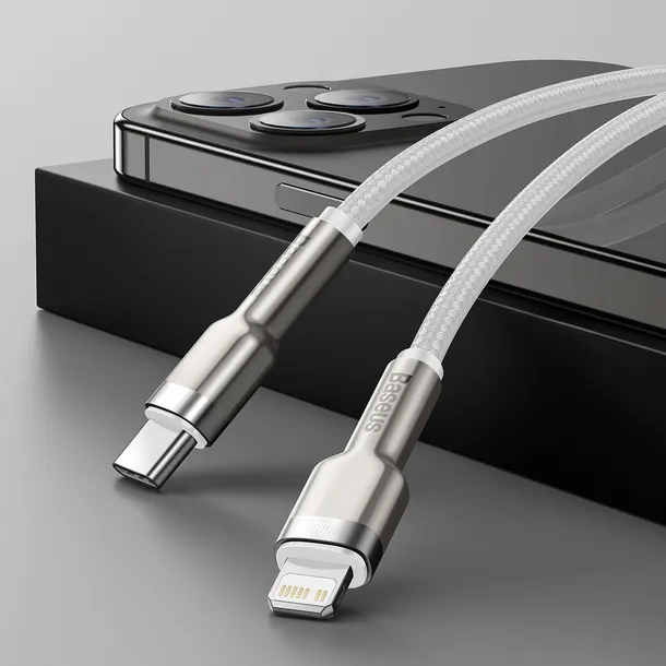 kabel-usb-c-do-lightning-baseus-cafule-pd-20w-2m-bialy-stan-nowy-konstrukcja-oplot