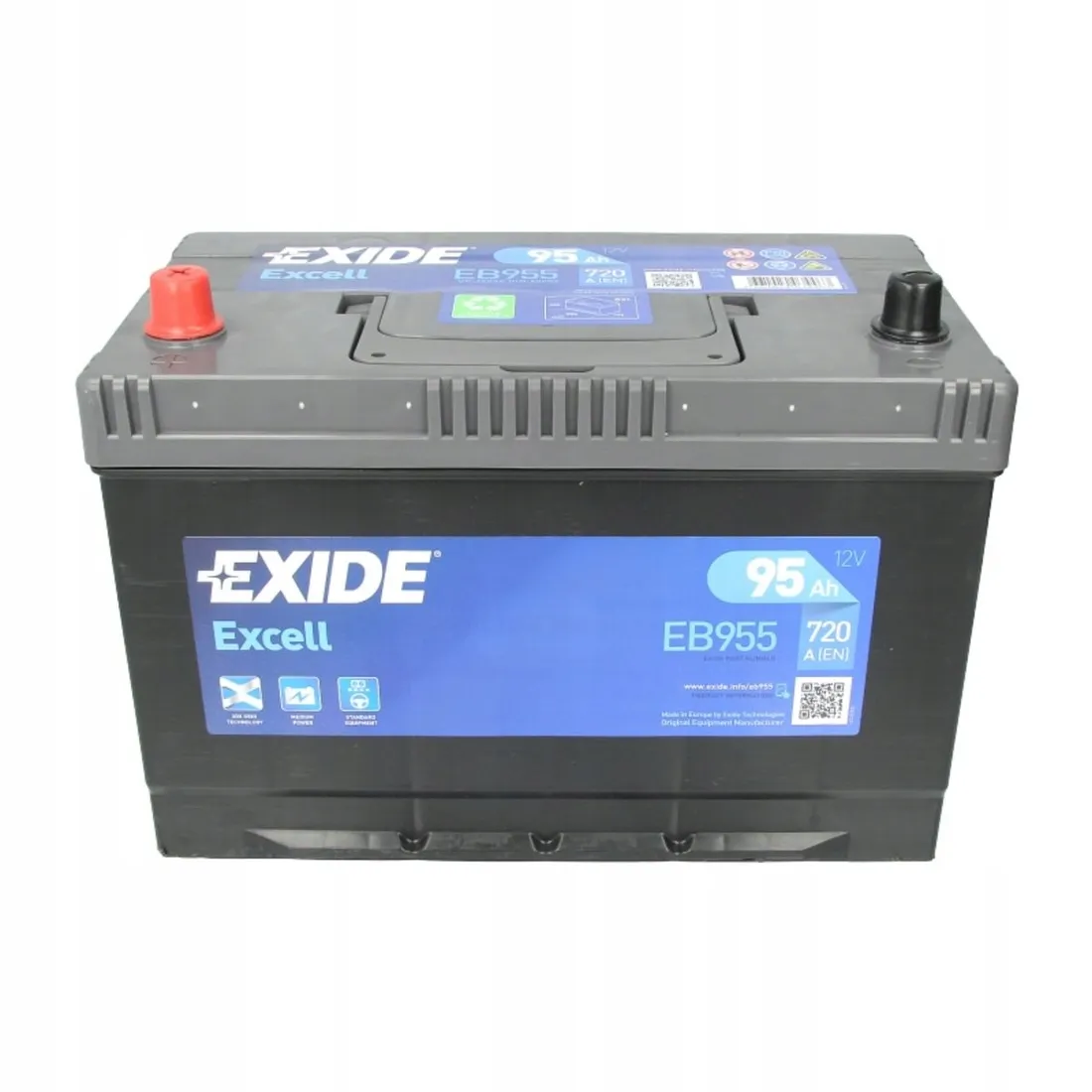 akumulator-exide-excell-95ah-720a-l-stan-nowy
