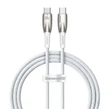 kabel-usb-c-do-usb-c-baseus-glimmer-100w-1m-bialy