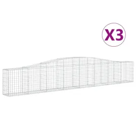 kosze-gabionowe-3-szt-400x30x60-80-cm-galwanizowane-zelazo