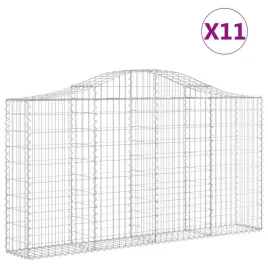 kosze-gabionowe-11-szt-200x30x100-120cm-galwanizowane-zelazo